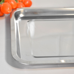 Поднос 35*26*2см нерж "Domestico"