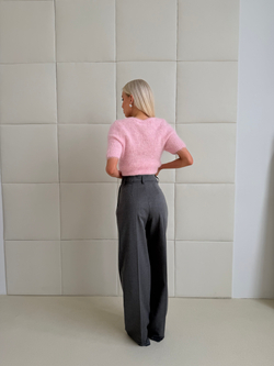 Брюки Office серый меланж