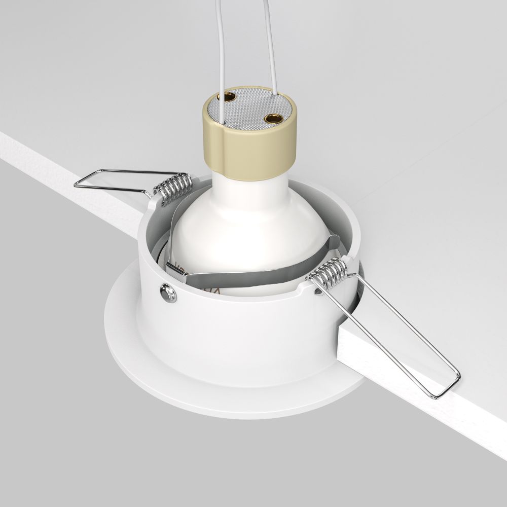 Встраиваемый светильник Maytoni Metal Slim DL027-2-01W