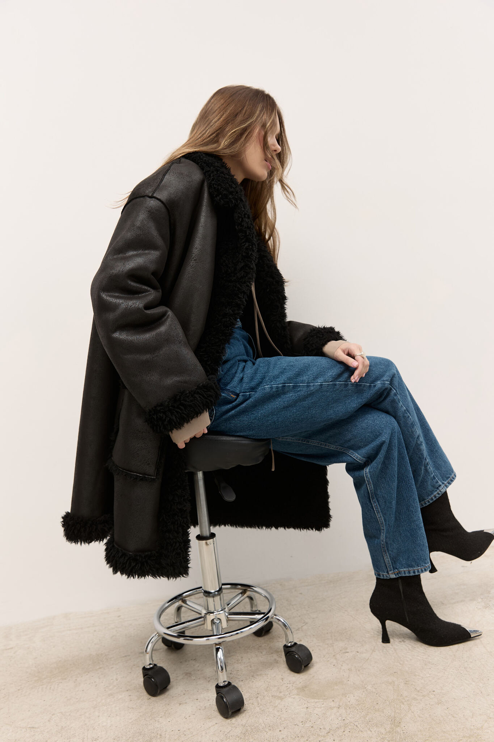 Дубленка двусторонняя