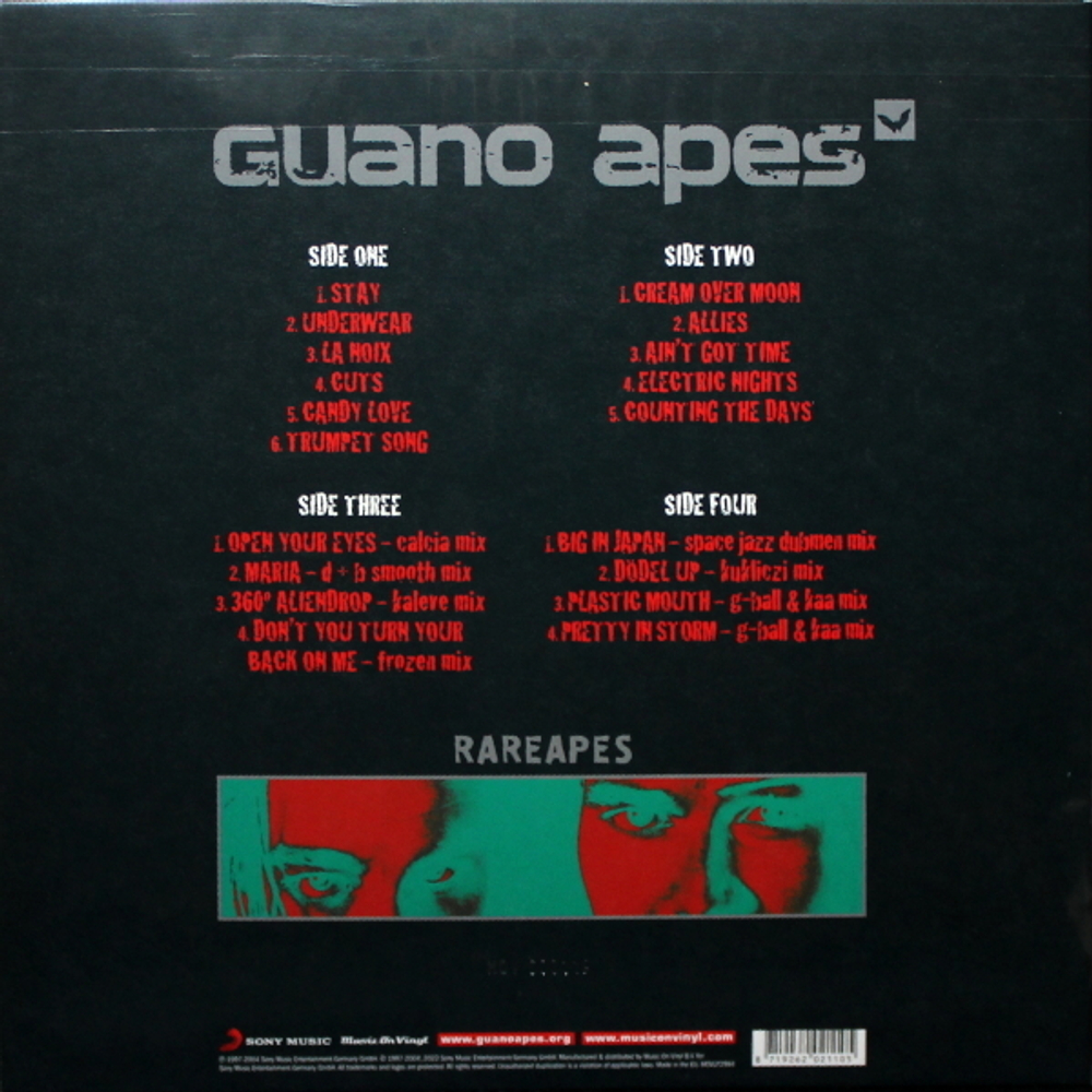 Guano Apes / Planet Of The Apes - Rareapes (Coloured Vinyl)(2LP)