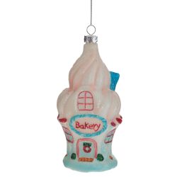 GAEM Украшение новогоднее "Домик", L6,5 W6,5 H13,5 см, 4в.