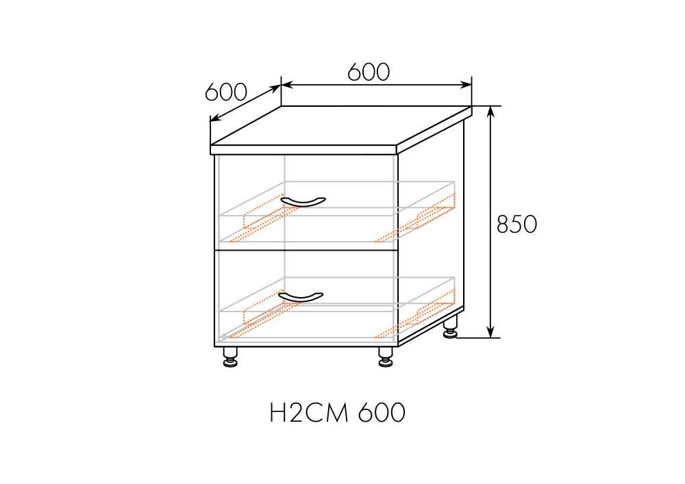 Н2СМ 600 (скр. монт.)