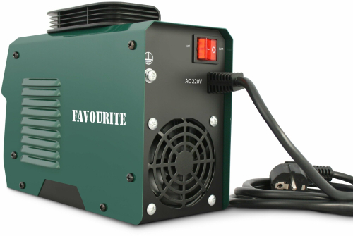 Сварочный аппарат, инверторный FAVOURITE MMA-250A с экраном, 4.5 кВт, электрод до 4 мм, 70% ПВ