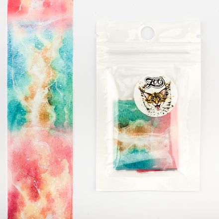 Zoo Фольга для литья переводная Космос 1493, 4х50см