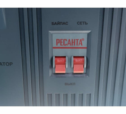 Стабилизатор напряжения Ресанта АСН-3000/1-Ц, Однофазный, 3кВт