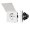 Механизм розетки влагозащищённый SCT-TENDO-MCP-SFPL-WH (230V, 16A) Arlight 054602