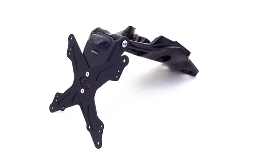 ESTR-0826 EVOTECH ITALIA ADJ. LICENSE PLATE HOLDER W/INDICATORS MOUNTS (MTS V4)