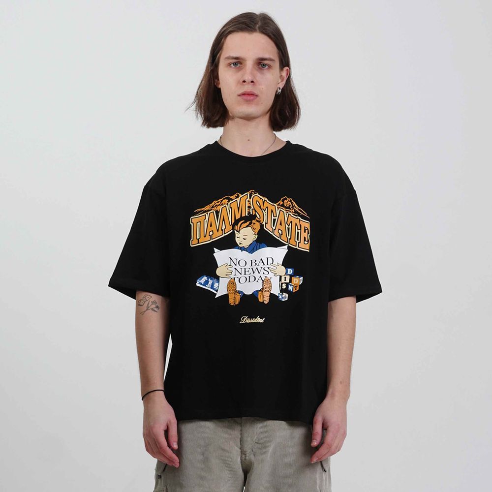 Футболка Dissident Good News Черная