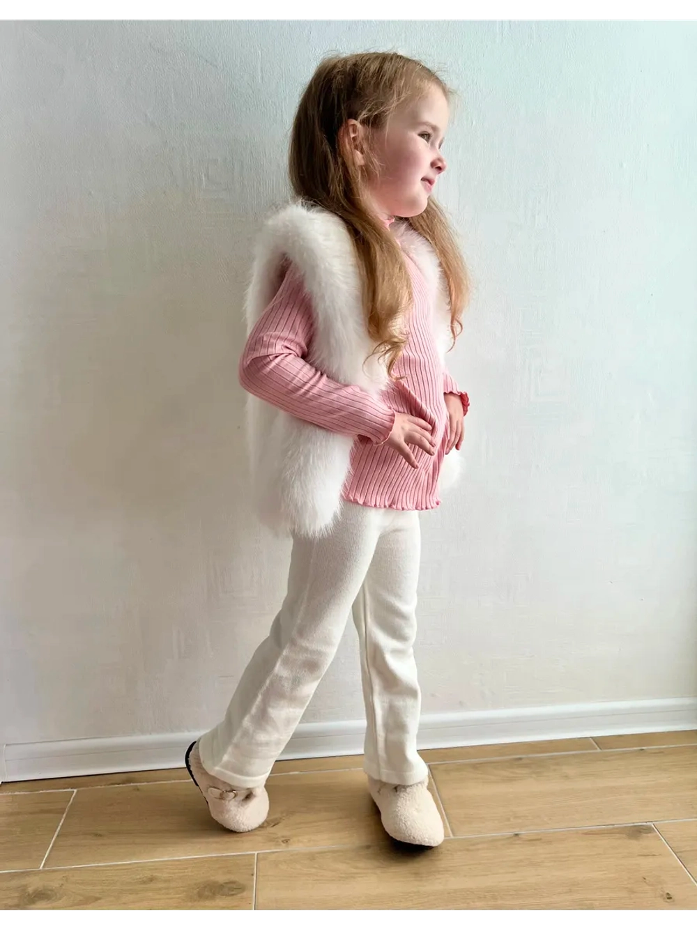 Жилет из искусственного меха