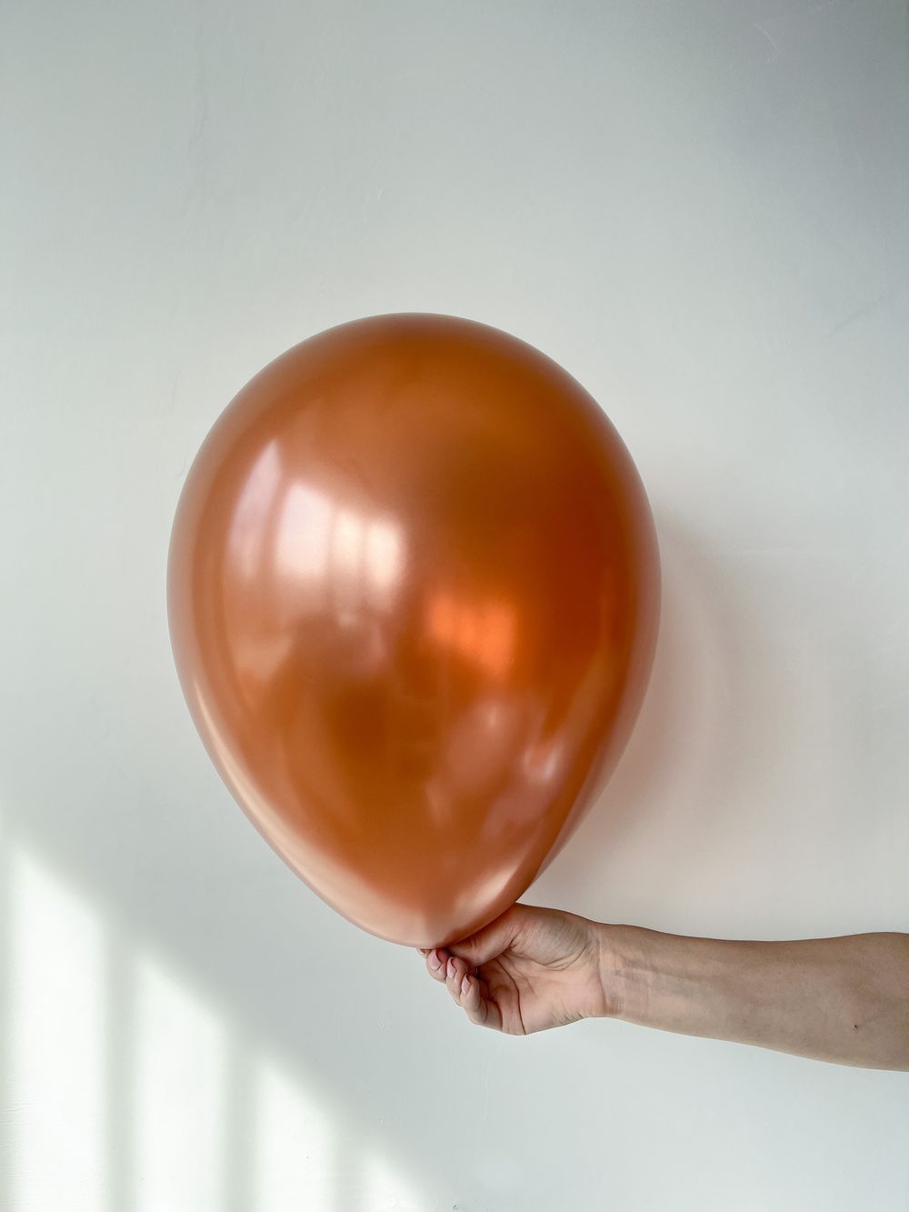 Q Шар хром 12" / 30 см бронза Copper (БГ-17)  Изображение2