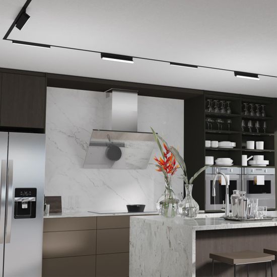 359068 DRIVE NT23 182 черный Драйвер для накладного шинопровода (арт.135193-135196) IP20 100W 48V SMAL