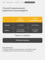 Креатин моногидрат порошок 200 г / Soul Way / 40 порций