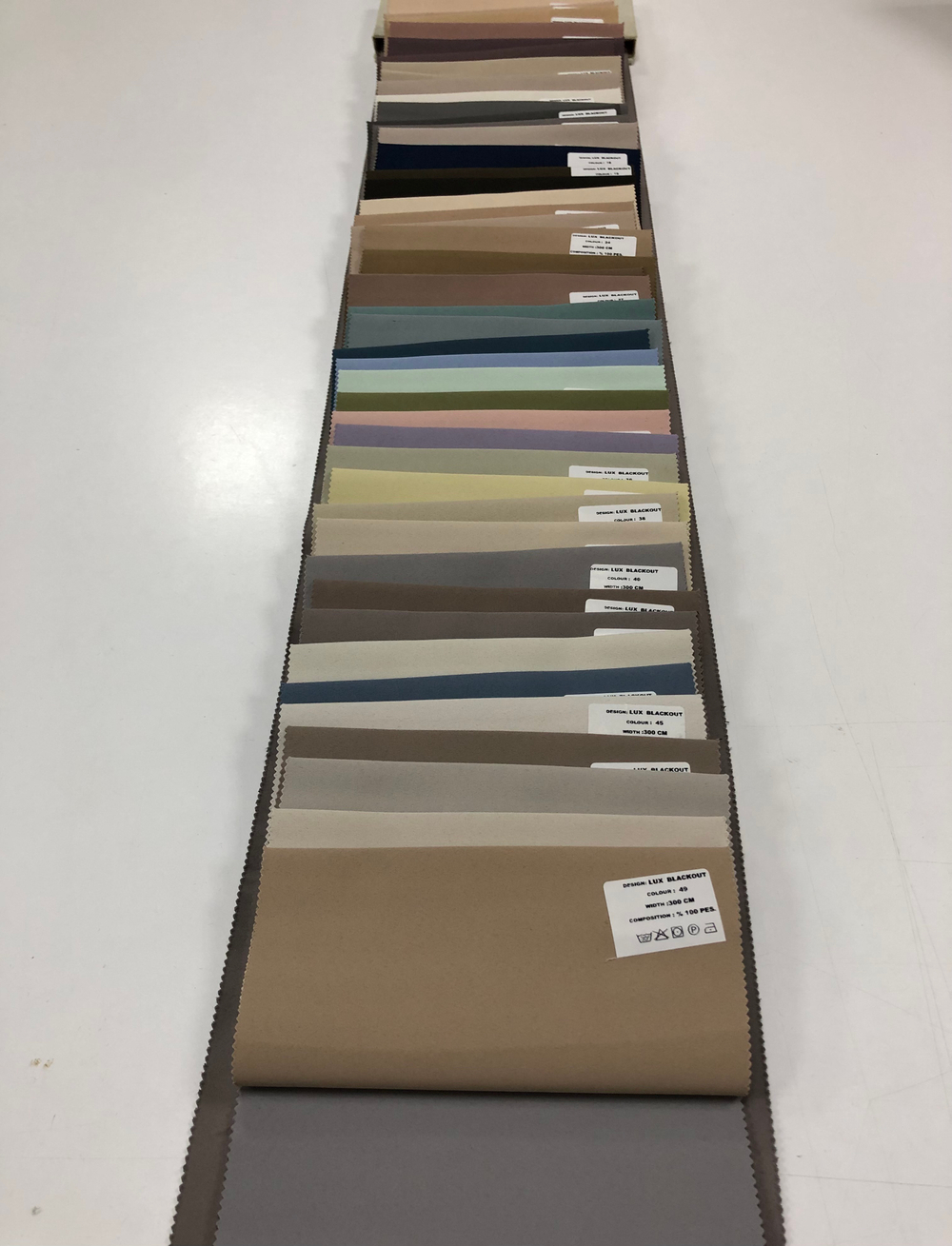 Портьерная ткань blackout двусторонний Aisa арт. Lux blackout (высота 300 см, Турция)