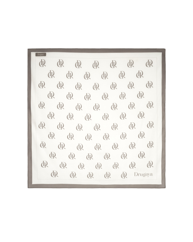 Платок из вискозы с шёлком