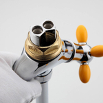 Смеситель для кухни, Frud, гибк излив, с кран-буксой, жел, R43127-9