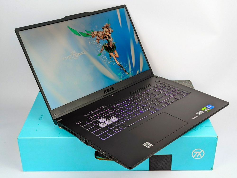 Игровой Ноутбук ASUS TUF Gaming FX707ZM I7 12700H/16GB(DDR5)/512GB(SSD)/RTX3060(6GB)17.3/IPS/300Hz/Win11