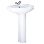 Пьедестал для раковины Santeri Вест белый (1.3601.8.S00.00B.0)