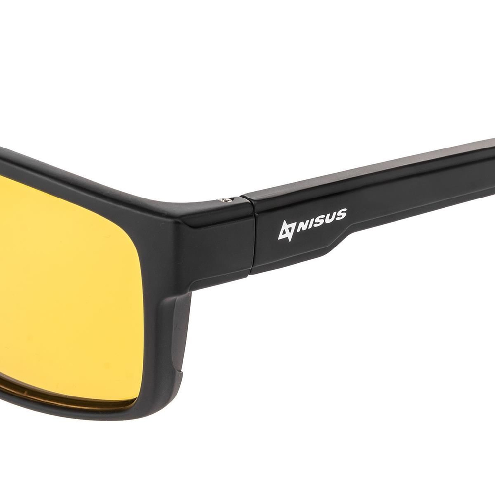 Очки поляризационные Nisus (N-OP-PF2015-C) (коричневый) в жестком чехле