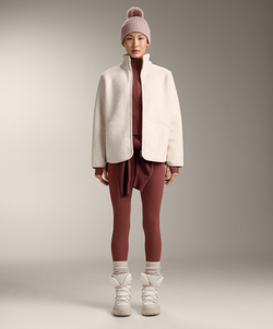 Oysho Легкая и теплая высокотехнологичная куртка, линялый махагон