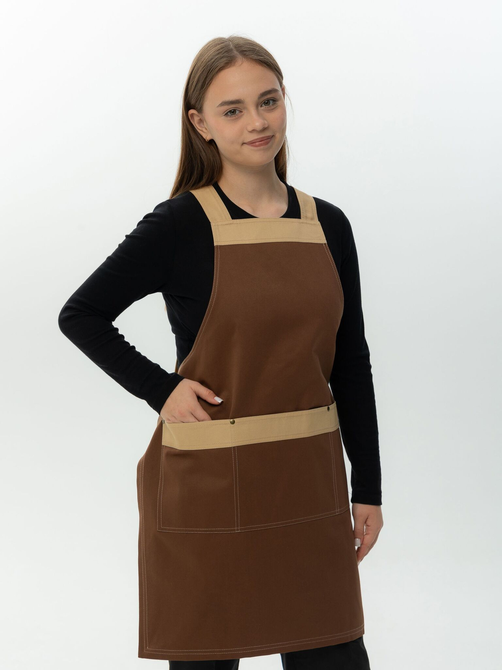 Фартук с грудкой "КУБАНЬ"