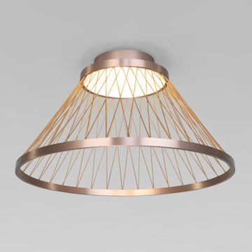 Потолочный светодиодный светильник 40W 3000K 40019/1 LED коричневый 069291 Cesta Eurosvet