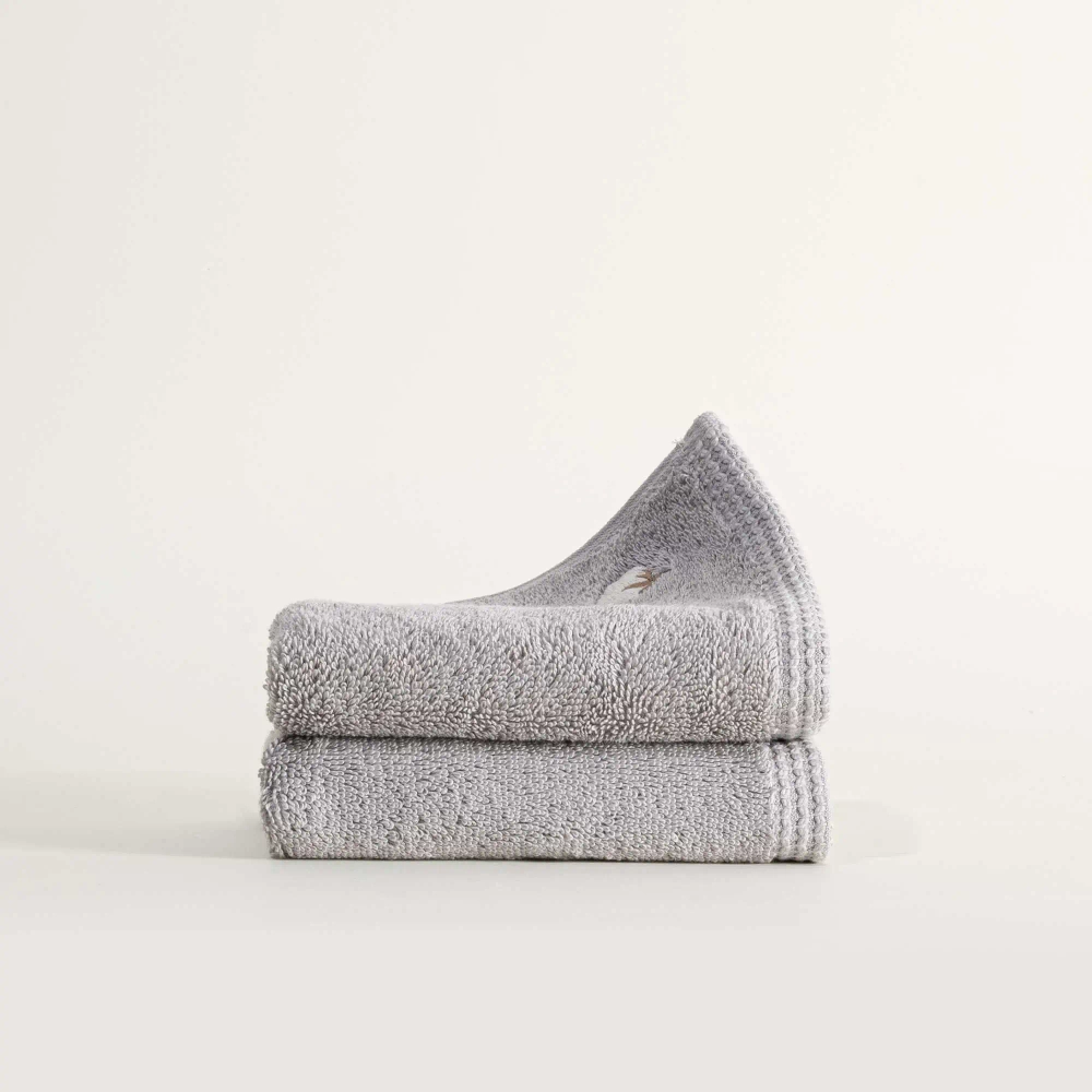 Полотенце из органического хлопка Pure Cotton 80х150 серый