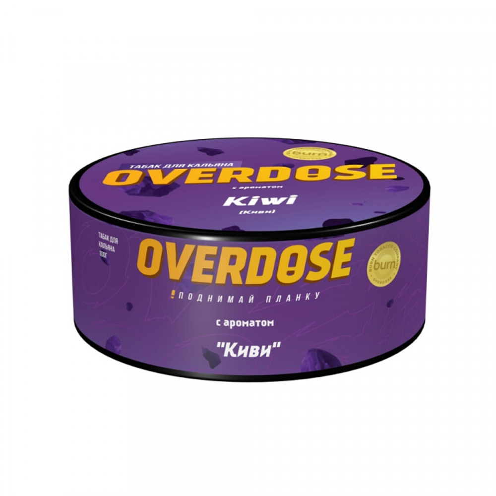 М. Табак для кальяна Overdose Kiwi (Киви), 100г.