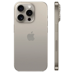 Смартфон Apple iPhone 15 Pro 512GB eSIM, Natural Titanium (Серый)