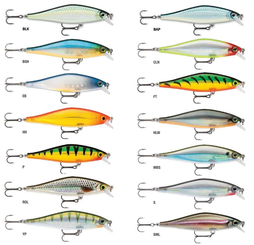 Воблер Shadow Rap Shad 09, 9см, 12гр