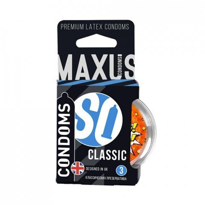 Презервативы классические MAXUS AIR Classic №3