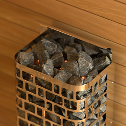 SAWO Электрическая печь Krios настенная, с пультом, 6,0 кВт, нерж. сталь, артикул KRI-60NB-P