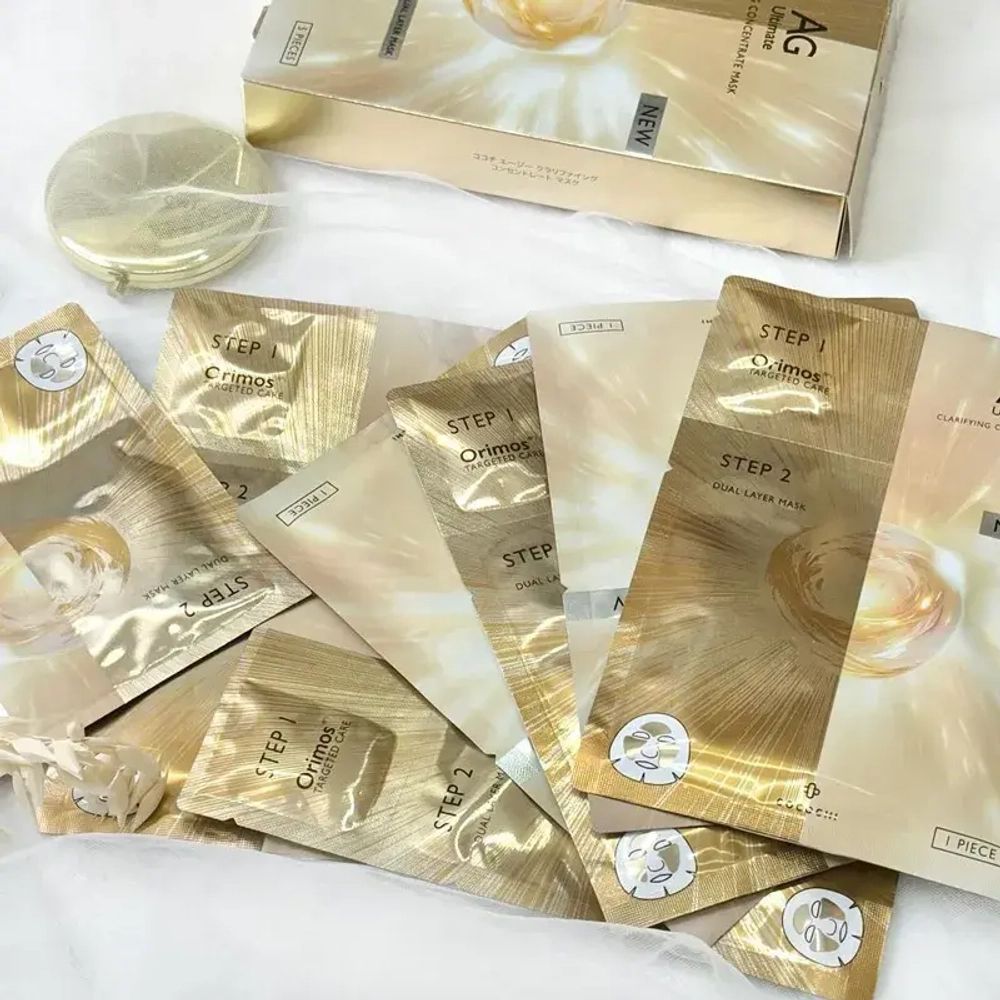 Cocochi Антигликационная, антивозрастная концентрированная маска Кокочи -AG Clarifying Concentrate Mask , 25 мл х 5 шт.