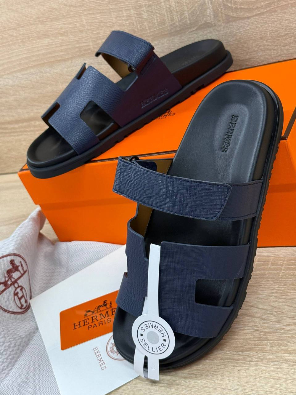 Шлепанцы Hermes