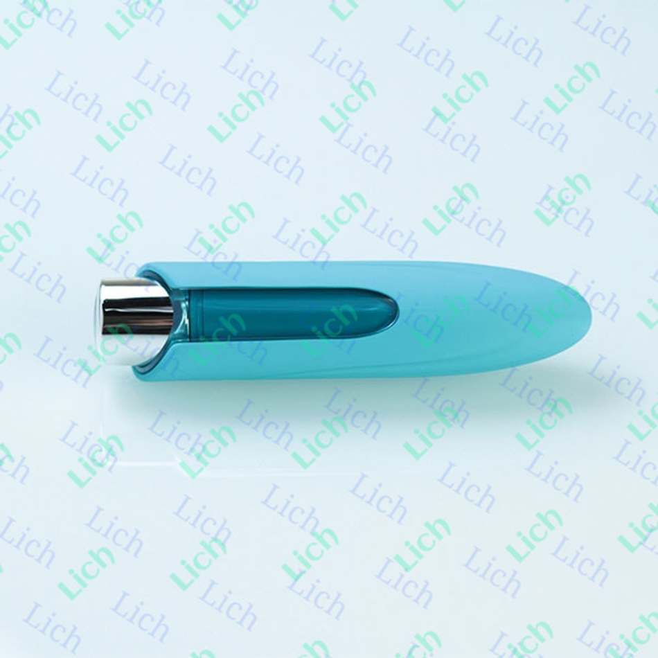 Голубой вибратор со снимающейся насадкой Nyx Key