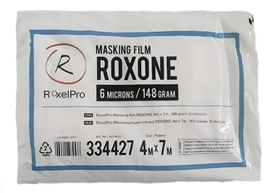 RoxelPro Укрывная пленка 4x6м (6мкм) (30шт/кор) 334426