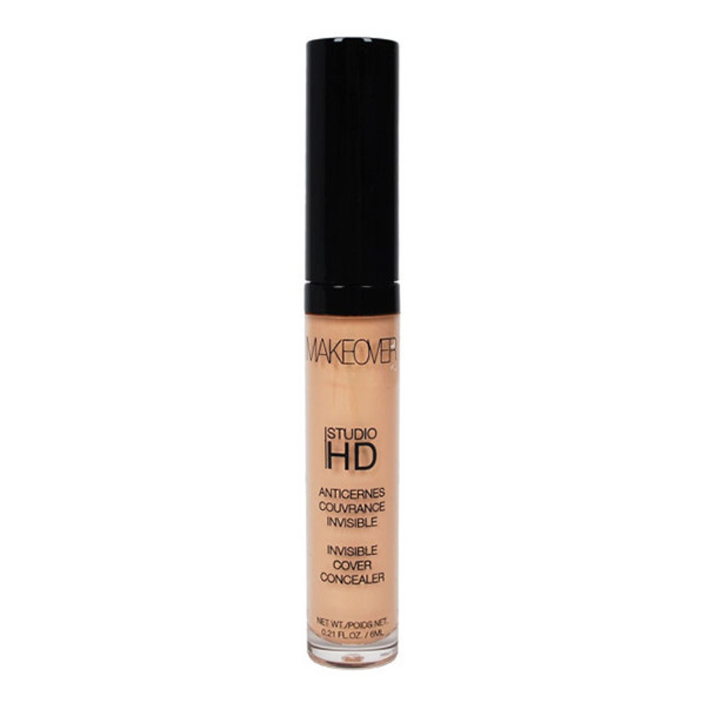Жидкий консилер для лица тон Beige Makeover Paris Ultra HD Concealer Invisible Cover Concealer 6мл