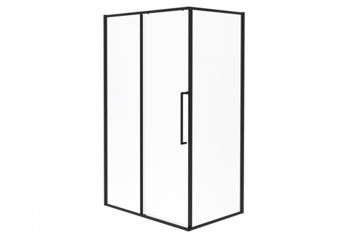 Ограждение душевое ESBANO ESS-108PS-B 100x80x195