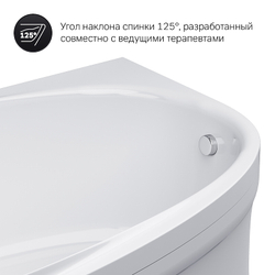 Акриловая ванна AM.PM Like (АМ.ПМ Лайк) 170x110 L, W80A-170L110W-A