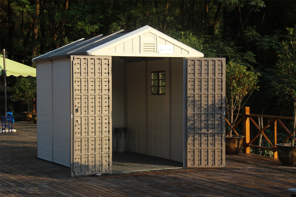 Садовый пластиковый сарай HouzBlock Comfort-3 7,5x11