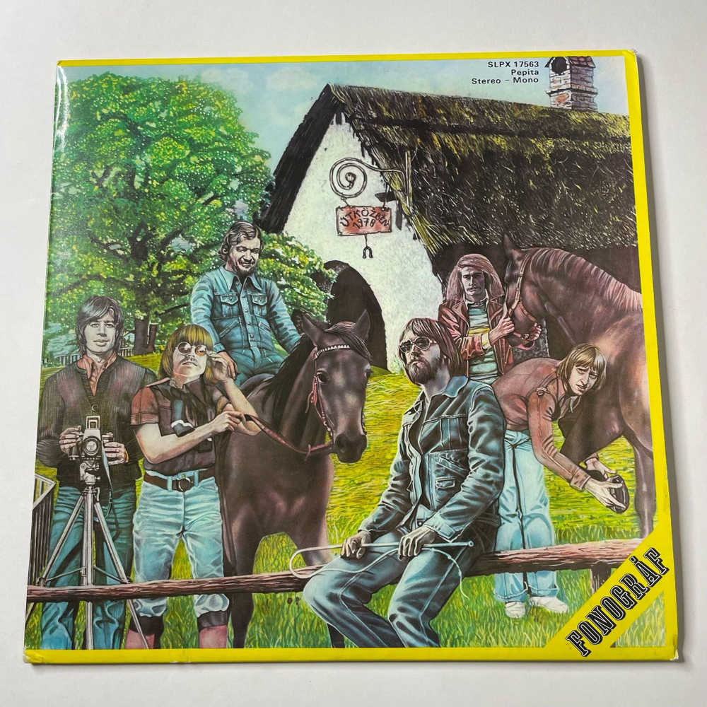 Винтажная виниловая пластинка LP Fonograf Utkozben (Венгрия 1978)