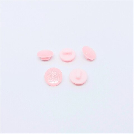 Пуговицы №691, на ножке, 11мм, цв.розовый (CB M-20)