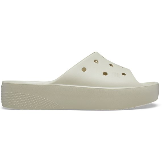 Crocs Classic Platform Slide 'Bone'