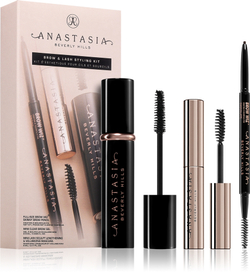 Anastasia Beverly Hills Brow & Lash Styling Kit - Подарочный набор для глаз и бровей оттенок Soft Brown, 3 шт.