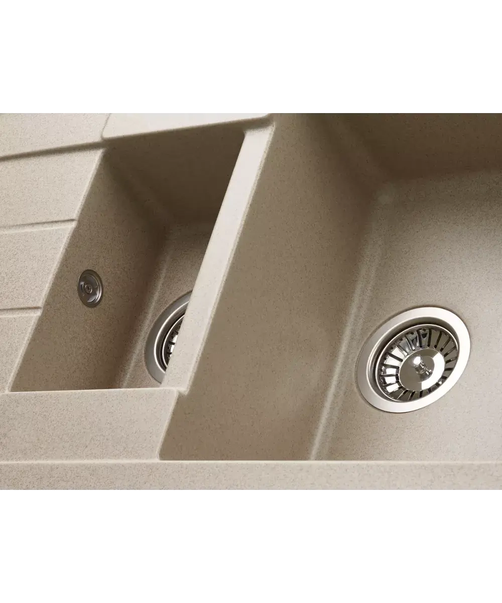 Кухонная мойка Kuppersberg MODENA 1,5B1D SAND фото 3