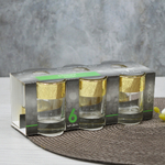 Набор стопок 6шт 60мл "Флора"