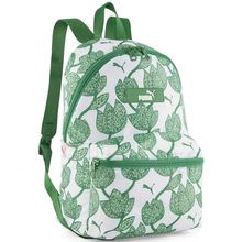 Рюкзак спорт. PUMA Core Pop Backpack, 07985505, полиэстер, бело-зеленый