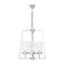 Подвесная люстра Lumina Deco Fedi LDP 1247-4 CHR