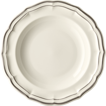 Тарелка суповая Gien Filet Taupe (22.5 см)