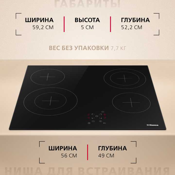 Электрическая панель Hansa BHC96508